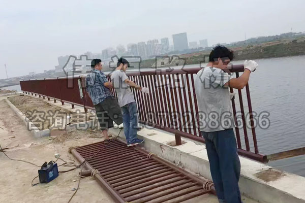 黃驊港貝殼湖公園鐵藝欄杆項目 黃驊港貝殼湖公園鐵(tiě)藝欄杆項目